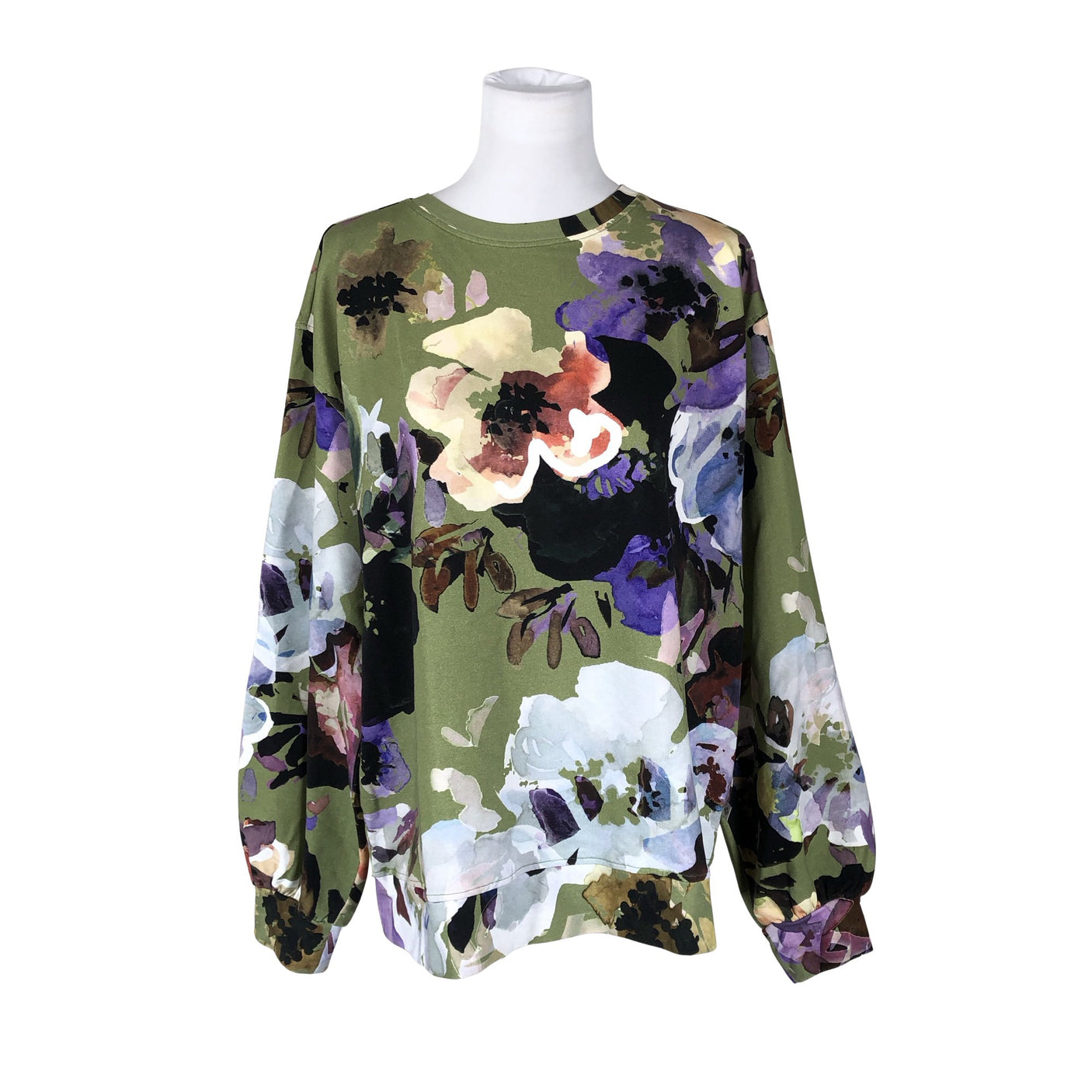 Unisex Kaiko - Dressikangast pluus, suurus 40 - Roheline (1)