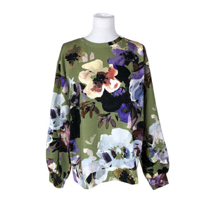 Unisex Kaiko - Dressikangast pluus, suurus 40 - Roheline (1)