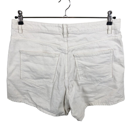 Unisex Lindex - Teksast lühikesed püksid, suurus 44 - Looduslik valge (2)