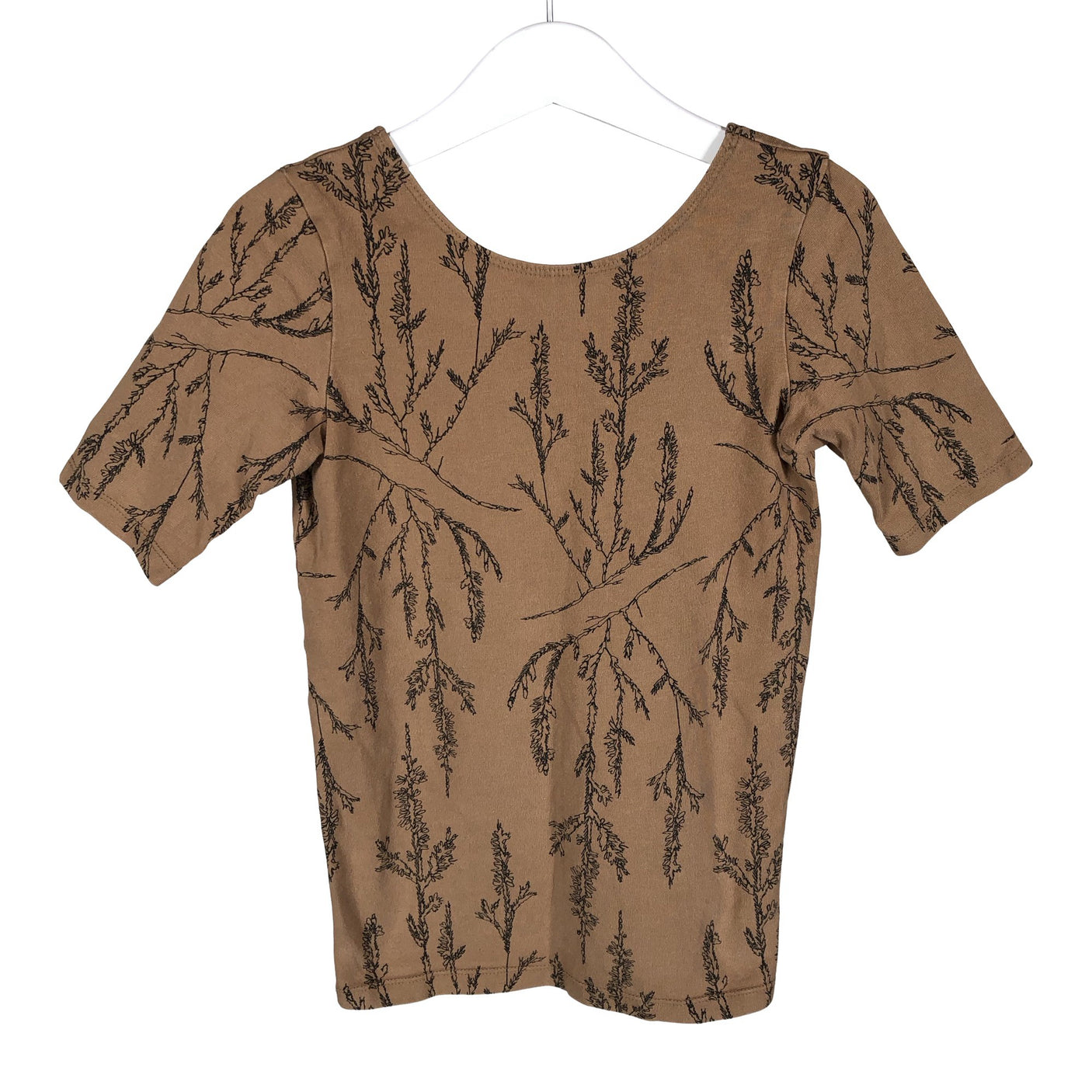 Unisex Mainio - T-särk, suurus 122 - 128 - Pruun (1)