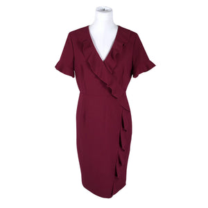 Unisex French Connection - Pliiatskleit, suurus 40 - Veinipunane (1)