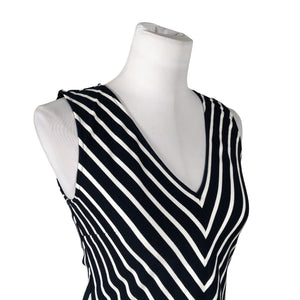 Unisex Andiata - Trikotaažist kleit, suurus 40 - Sinine (3)