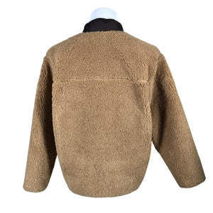 Unisex Levi's - Kunstkarusnahast mantel, suurus M - Pruun (2)