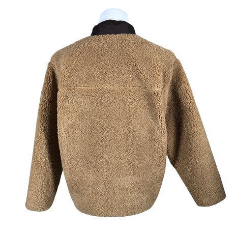 Unisex Levi's - Kunstkarusnahast mantel, suurus M - Pruun (2)