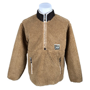 Unisex Levi's - Kunstkarusnahast mantel, suurus M - Pruun (1)