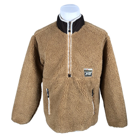 Unisex Levi's - Kunstkarusnahast mantel, suurus M - Pruun ()