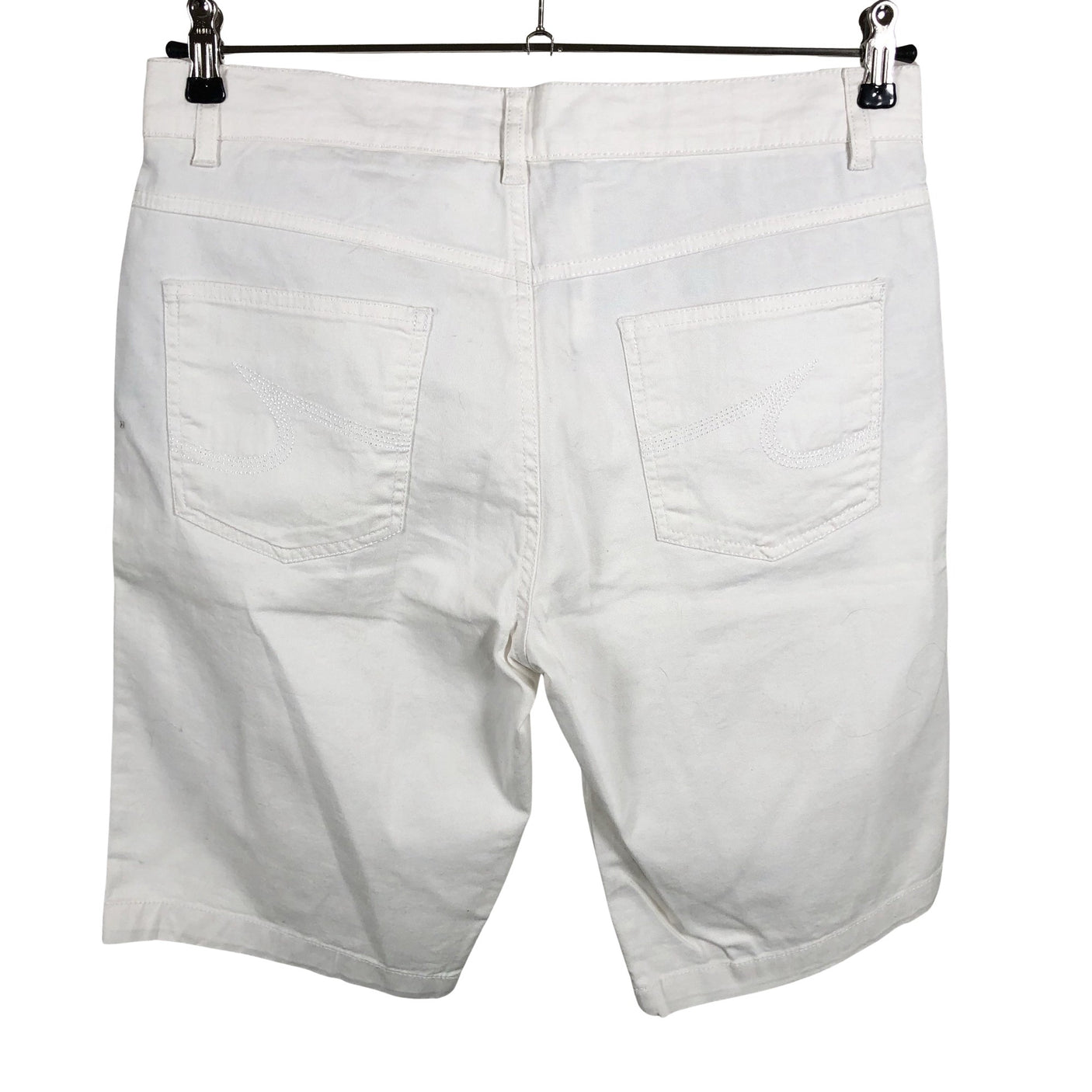 Unisex Clarina - Lühikesed püksid, suurus 40 - Valge (2)