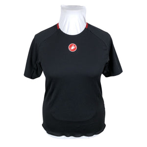 Unisex Castelli - Spordisärk, lühikesed käised, suurus 42 - Must (1)