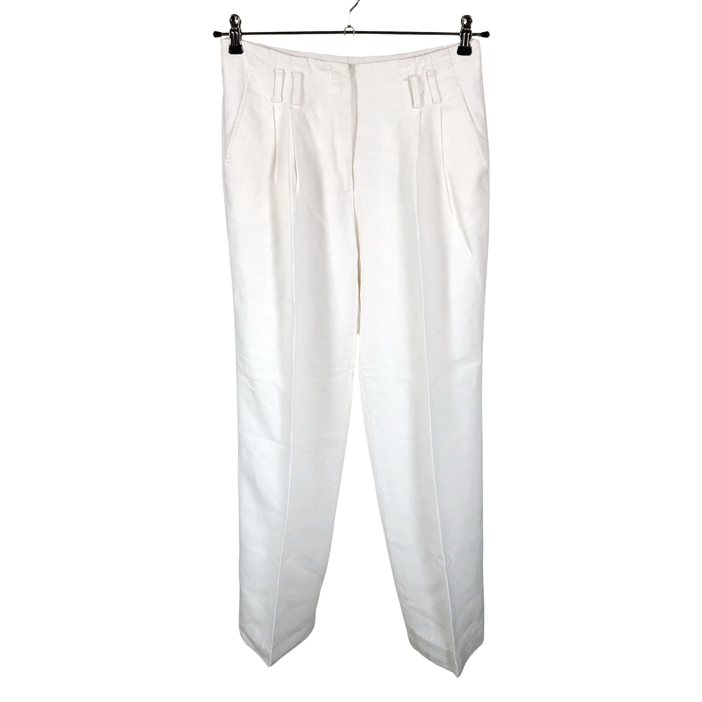 Unisex Ril's - Mittevenivad püksid, suurus 36 - Valge (1)