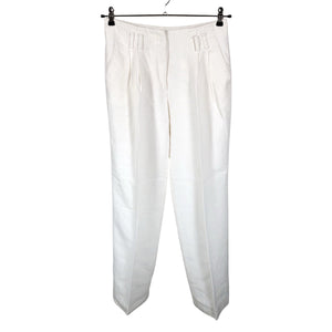 Unisex Ril's - Mittevenivad püksid, suurus 36 - Valge (1)