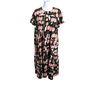 Unisex Papu - Trikotaažist kleit, suurus 36 - Must (1)