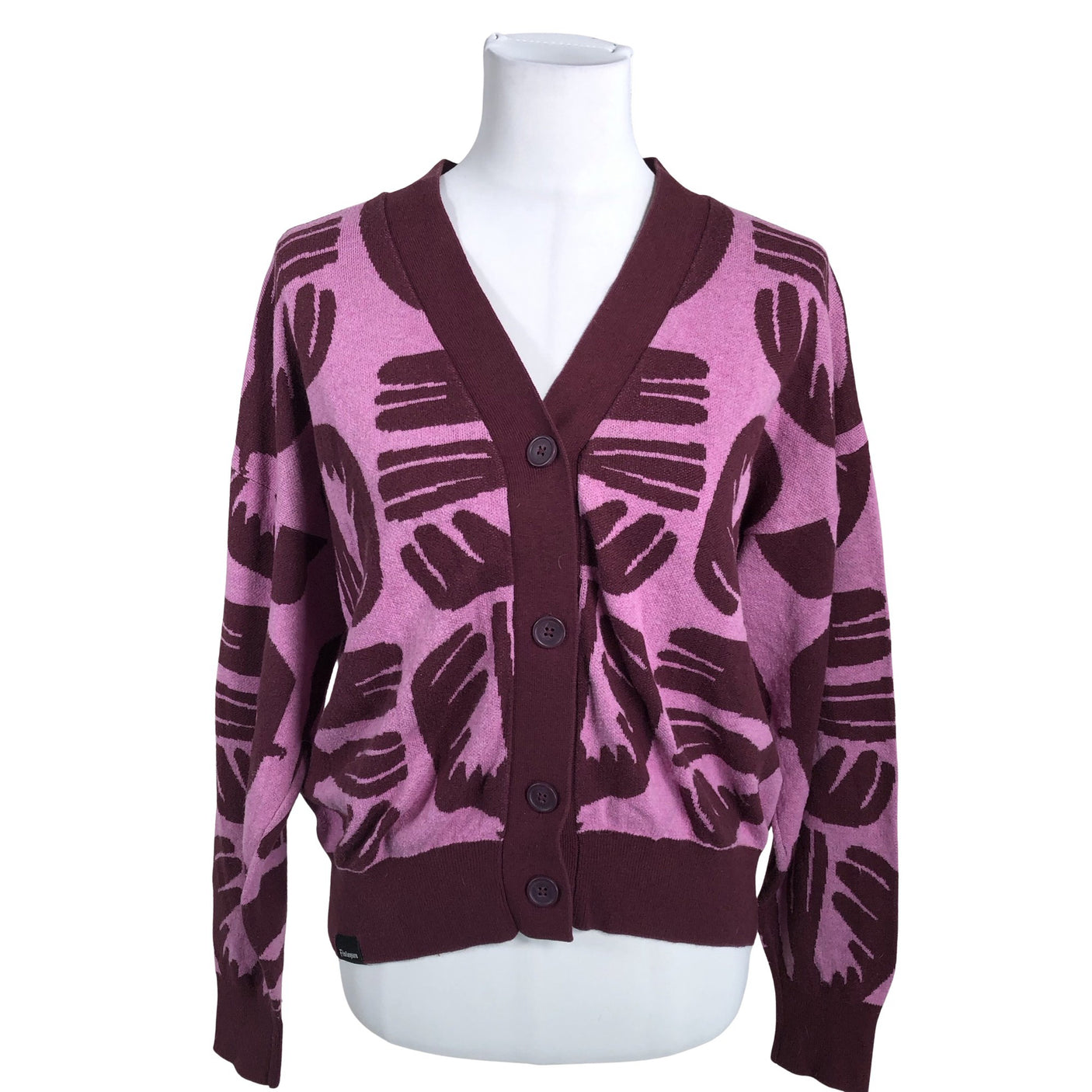 Unisex Finlayson - Kardigan, suurus 38 - Lilla (1)