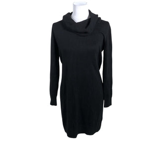 Unisex s.Oliver - Kootud kleit, suurus 40 - Must (1)
