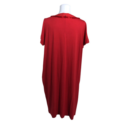 Unisex Marina Sport - Trikotaažist kleit, suurus 38 - Punane (2)