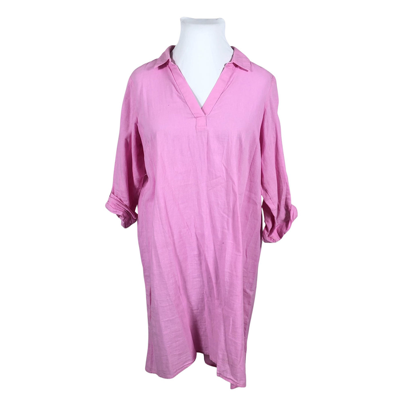 Unisex Zizzi - Mitteveniv kleit, suurus 42 - Roosa (1)