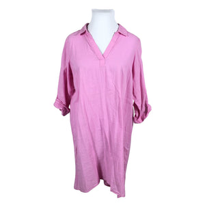 Unisex Zizzi - Mitteveniv kleit, suurus 42 - Roosa (1)