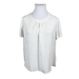 Unisex Gerry Weber - Lühikeste käistega pluus, suurus 44 - Looduslik valge ()