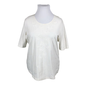 Unisex Gerry Weber - T-särk, suurus 46 - Looduslik valge (1)