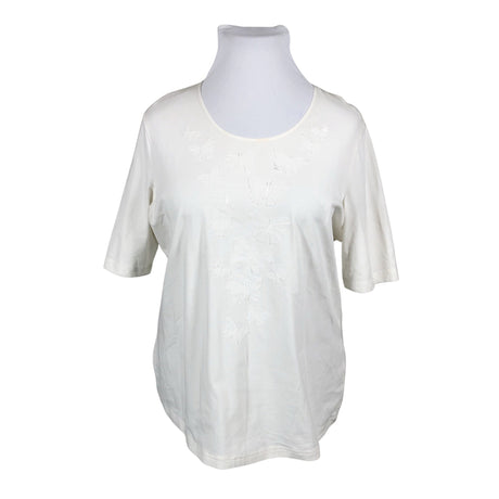 Unisex Gerry Weber - T-särk, suurus 46 - Looduslik valge ()