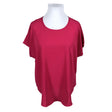 Unisex Zizzi - Lühikeste käistega pluus, suurus 48 - Roosa ()