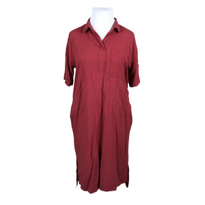 Unisex Esprit - Mitteveniv kleit, suurus 42 - Veinipunane (1)