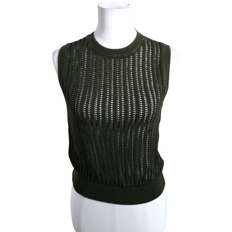 Unisex Uniqlo - Kootud vest, suurus 36 - Roheline ()