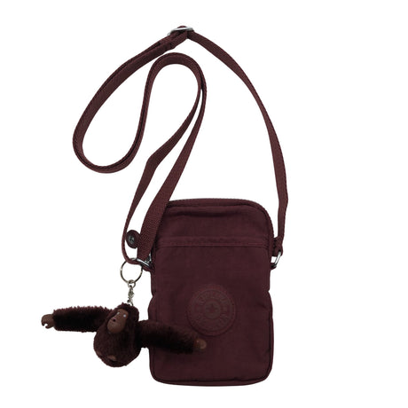 Unisex Kipling - Õlakott, suurus Mini - Veinipunane (2)