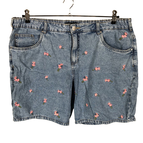 Unisex Zizzi - Teksast lühikesed püksid, suurus 50 - Sinine ()