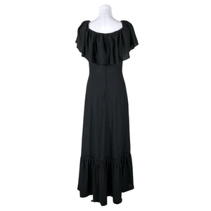 Unisex Kati - Mitteveniv kleit, suurus 36 - Must (2)