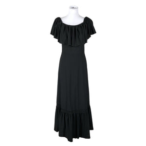 Unisex Kati - Mitteveniv kleit, suurus 36 - Must (1)