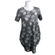 Unisex Taimi - Trikotaažist kleit, suurus 36 - Hall ()