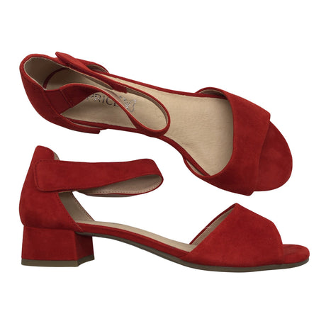 Unisex Caprice - Kontsaga rihmikud, suurus 40 - Punane ()
