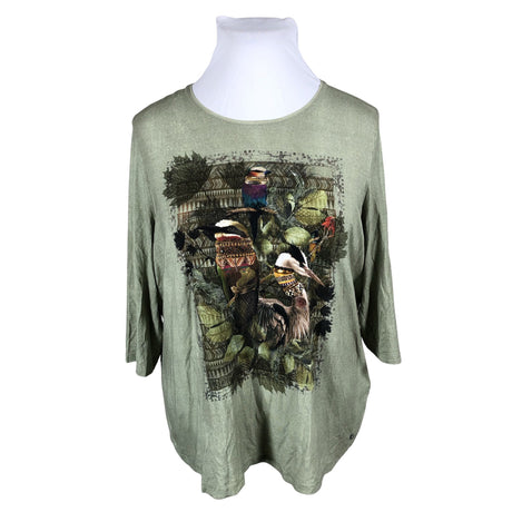 Unisex Gerry Weber - Trikotaažist tuunika, suurus 48 - Roheline ()