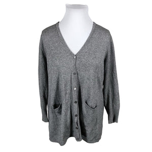 Unisex Samoon - Kardigan, suurus 48 - Hall (1)