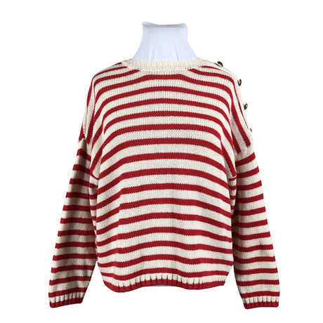 Unisex Fransa - Kampsun, suurus 42 - Looduslik valge ()