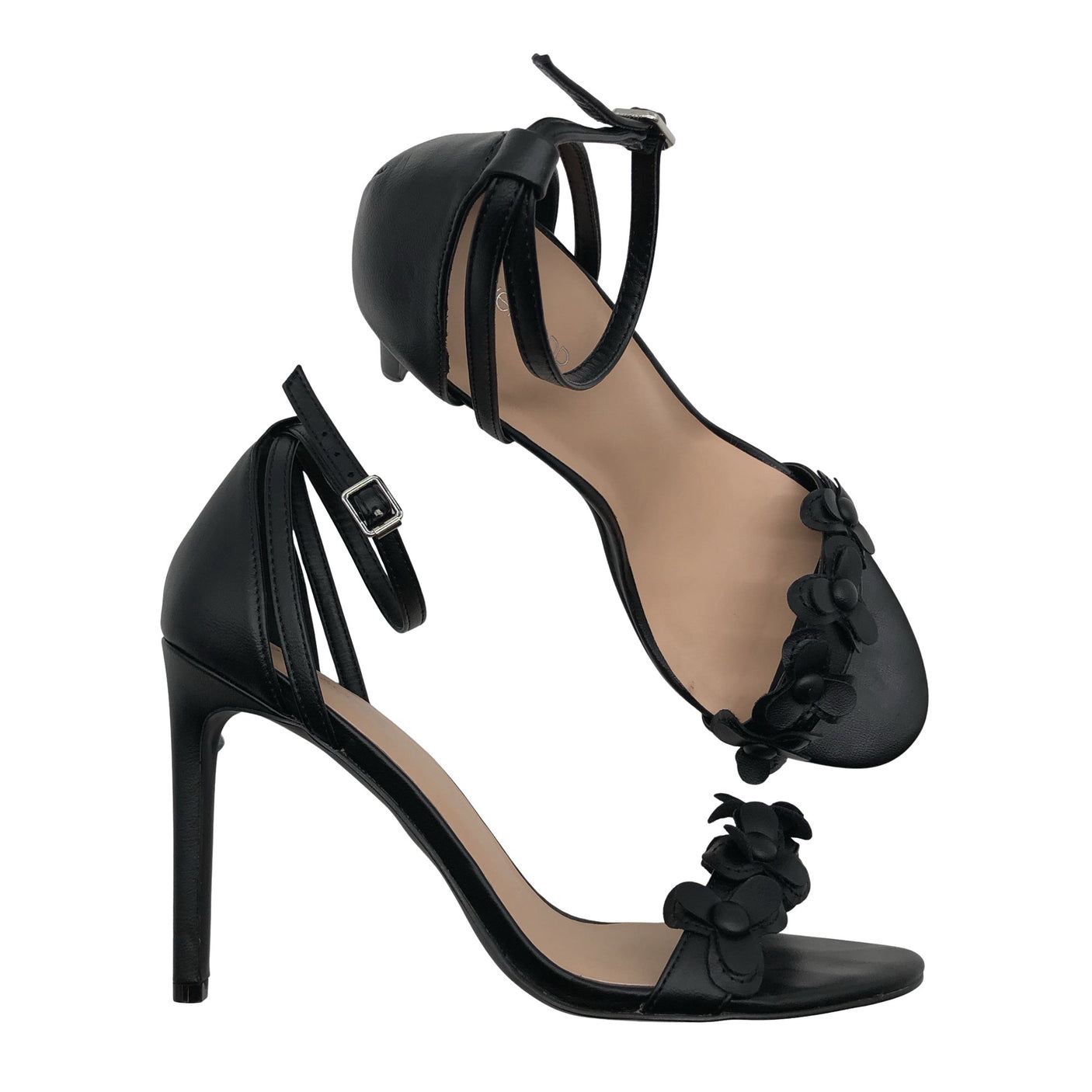 Unisex Even&Odd - Kontsaga rihmikud, suurus 42 - Must (1)