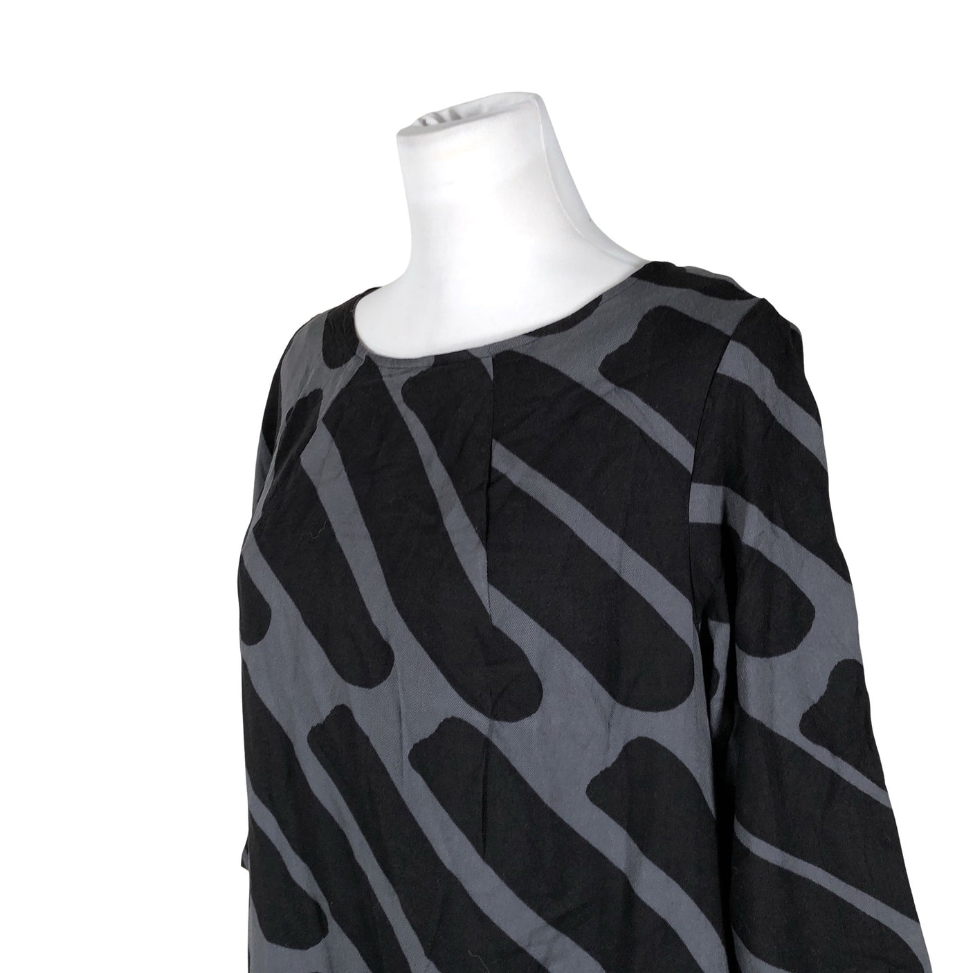 Unisex Marimekko - Trikotaažist kleit, suurus 40 - Must (3)