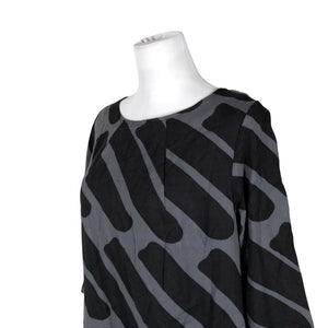 Unisex Marimekko - Trikotaažist kleit, suurus 40 - Must (3)