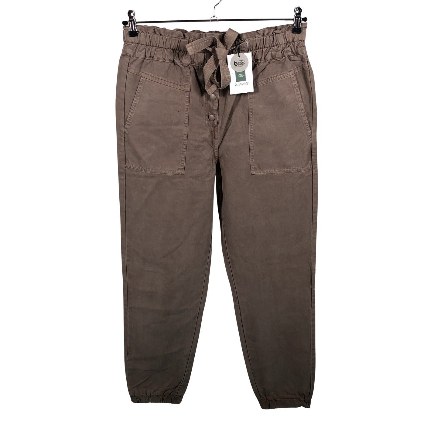 Unisex b.Young - Mittevenivad püksid, suurus 38 - Pruun (1)
