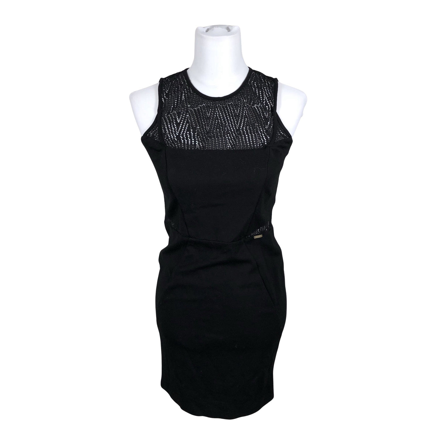 Unisex Guess - Trikotaažist kleit, suurus 38 - Must (1)