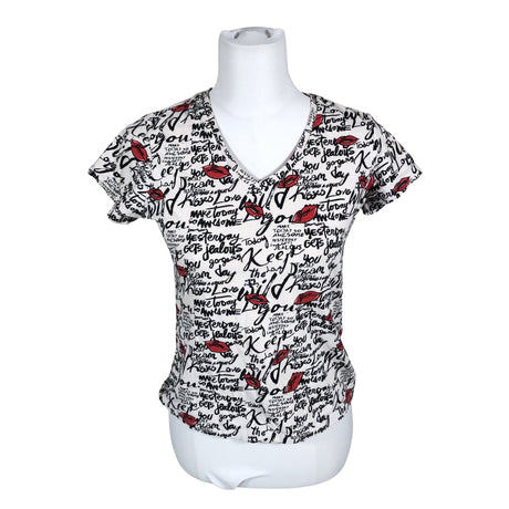 Unisex Guess - T-särk, suurus 34 - Looduslik valge ()