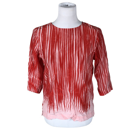 Unisex Filippa K. - Lühikeste käistega pluus, suurus 36 - Punane ()