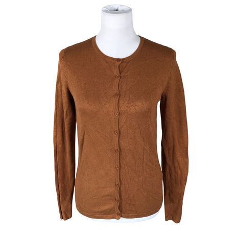 Unisex Saint Tropez - Kardigan, suurus 36 - Pruun ()