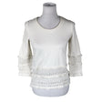 Unisex Bimba Y Lola - Trikotaažist pluus, suurus 36 - Valge ()