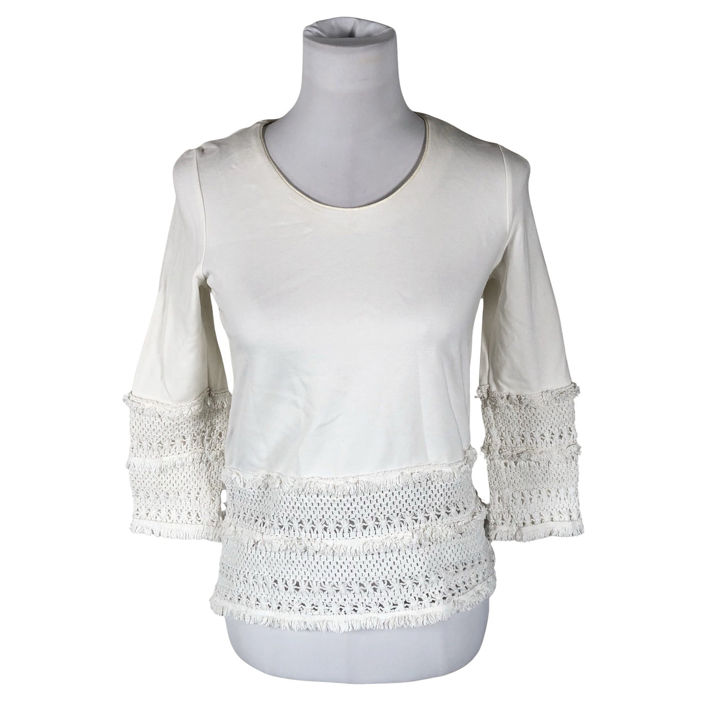 Unisex Bimba Y Lola - Trikotaažist pluus, suurus 36 - Valge (1)