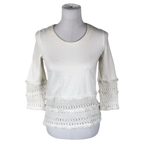 Unisex Bimba Y Lola - Trikotaažist pluus, suurus 36 - Valge (1)