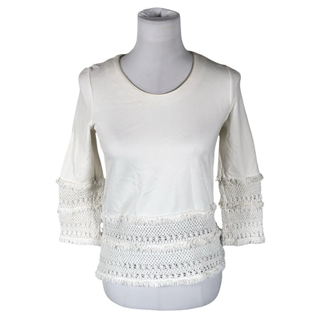 Unisex Bimba Y Lola - Trikotaažist pluus, suurus 36 - Valge ()