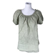 Unisex Bohemiana - Lühikeste käistega pluus, suurus 40 - Roheline ()