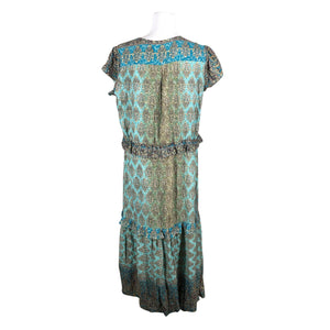 Unisex Last Queen Paris - Maksikleit, suurus 40 - Türkiis (2)