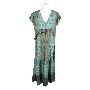 Unisex Last Queen Paris - Maksikleit, suurus 40 - Türkiis (1)